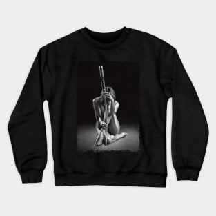 GIRL WITH KATANA Crewneck Sweatshirt